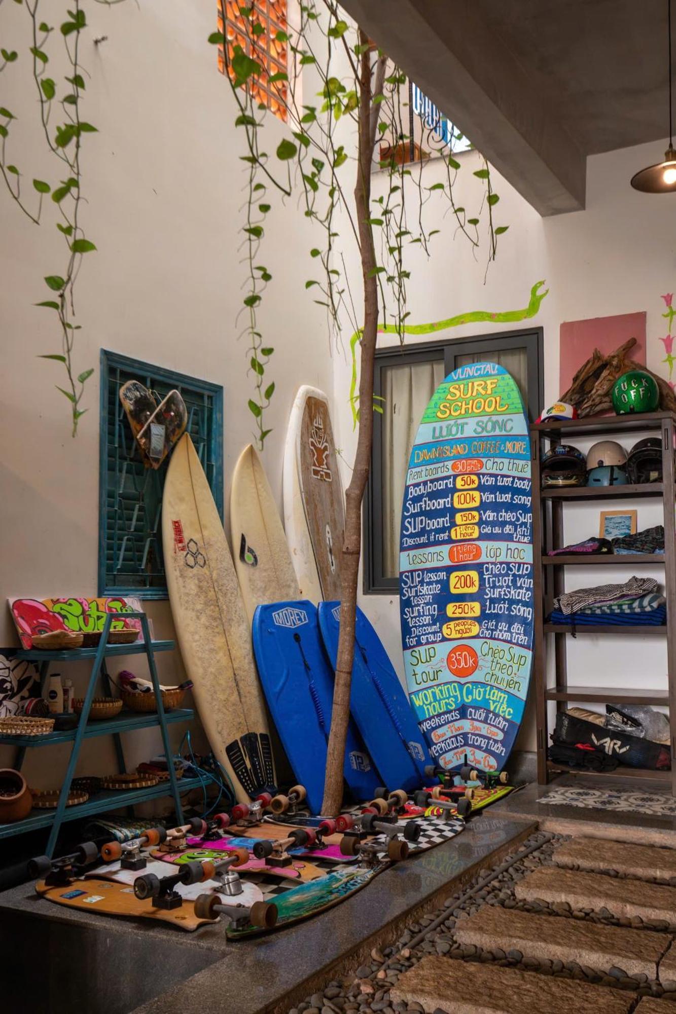 Vungtau Surf House - Hostel Surf Camp หวุงเต่า ภายนอก รูปภาพ