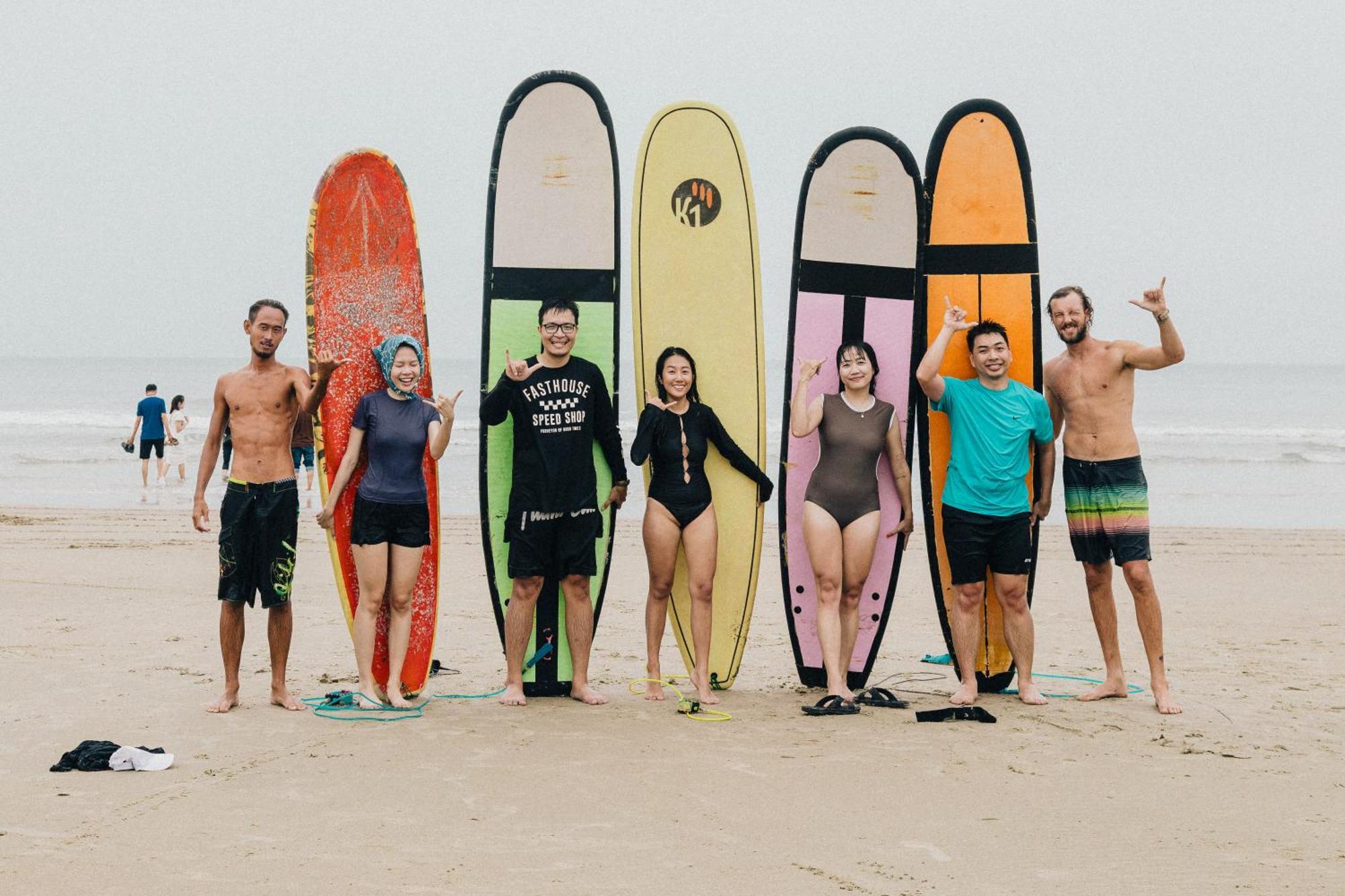 Vungtau Surf House - Hostel Surf Camp หวุงเต่า ภายนอก รูปภาพ
